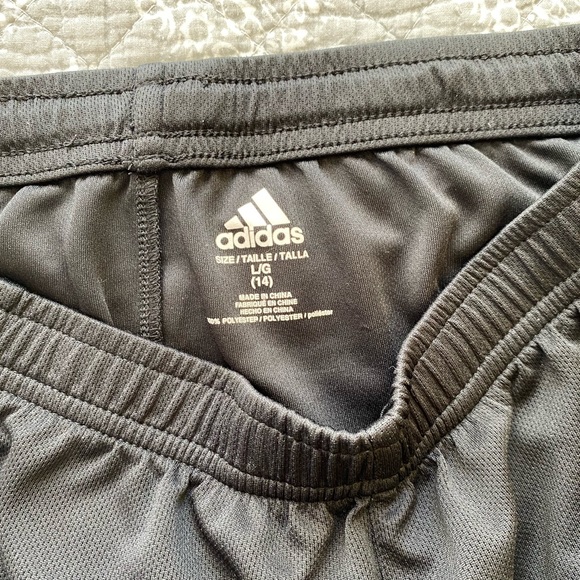 black adidas shorts - Picture 3 of 3